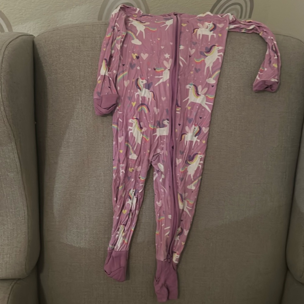 Little Sleepies Unicorn PJ Zippy